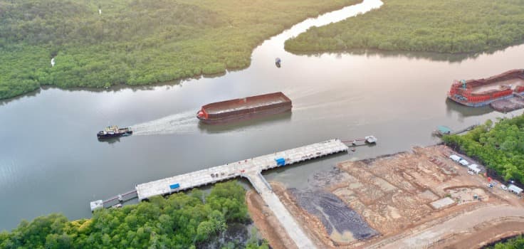 Review Desain Pembangunan Jalan Akses Menuju Masjid di Kawasan IKN dan Dermaga Logistik IKN