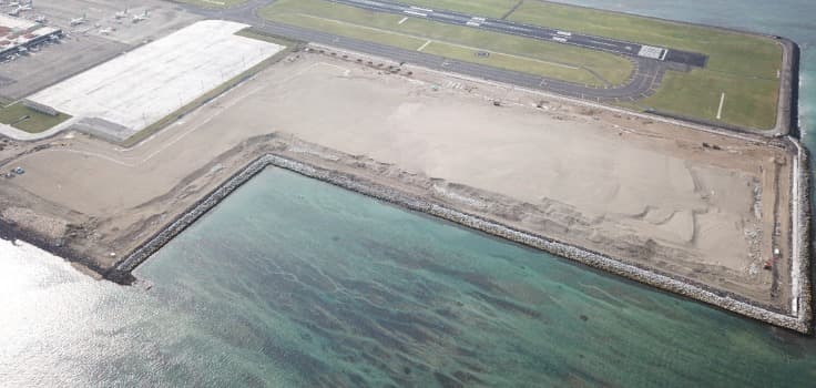 Design and Built Pekerjaan Konstruksi Reklamasi Apron Barat Bandara Ngurah Rai Bali