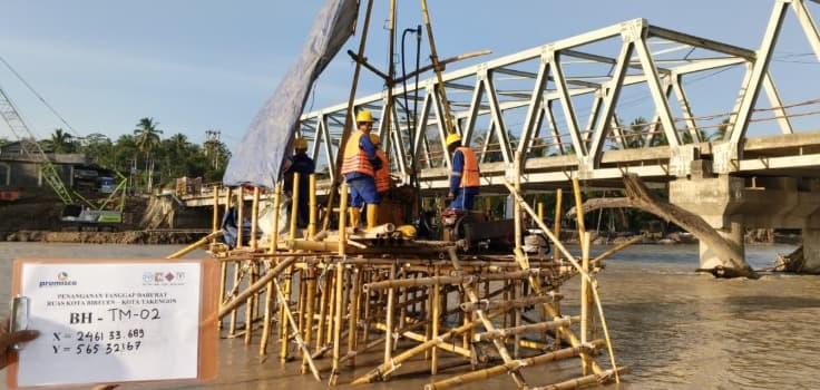 Survei Geoteknik Longsoran Jalan Provinsi Padang - Malalak